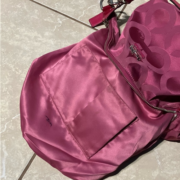 Coach Pink Shoulder Purse - Picture 16 of 16